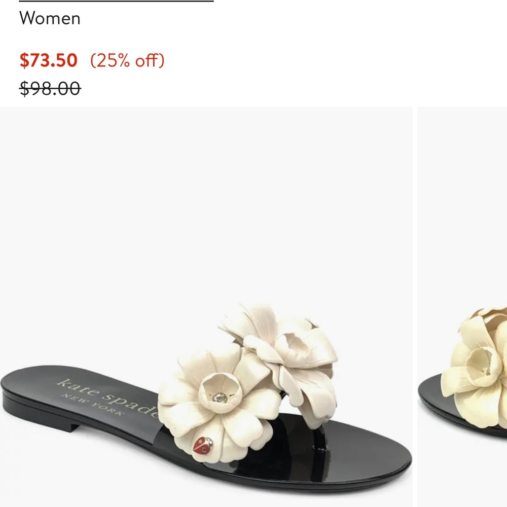 Brand new Kate Spade Jaylee sandals with box.